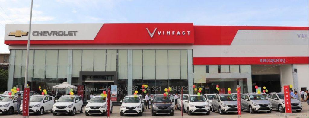 Chevrolet - VinFast Vinh : Đường 72m, ngã 3 Quán Bàu, Hà Huy Tập, tp Vinh, Nghệ An