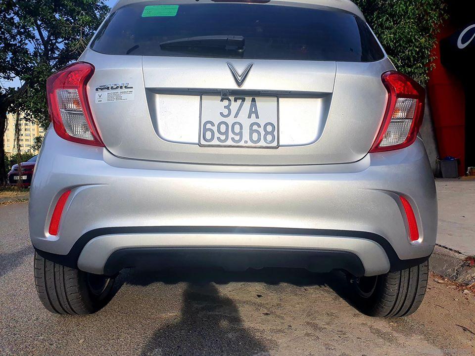 Ảnh Xe Fadil bạc sơn full cản sau có trừ đường chỉ