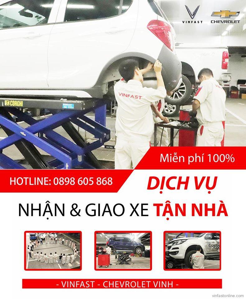 VinFast Vinh giao nhận xe tại nhà