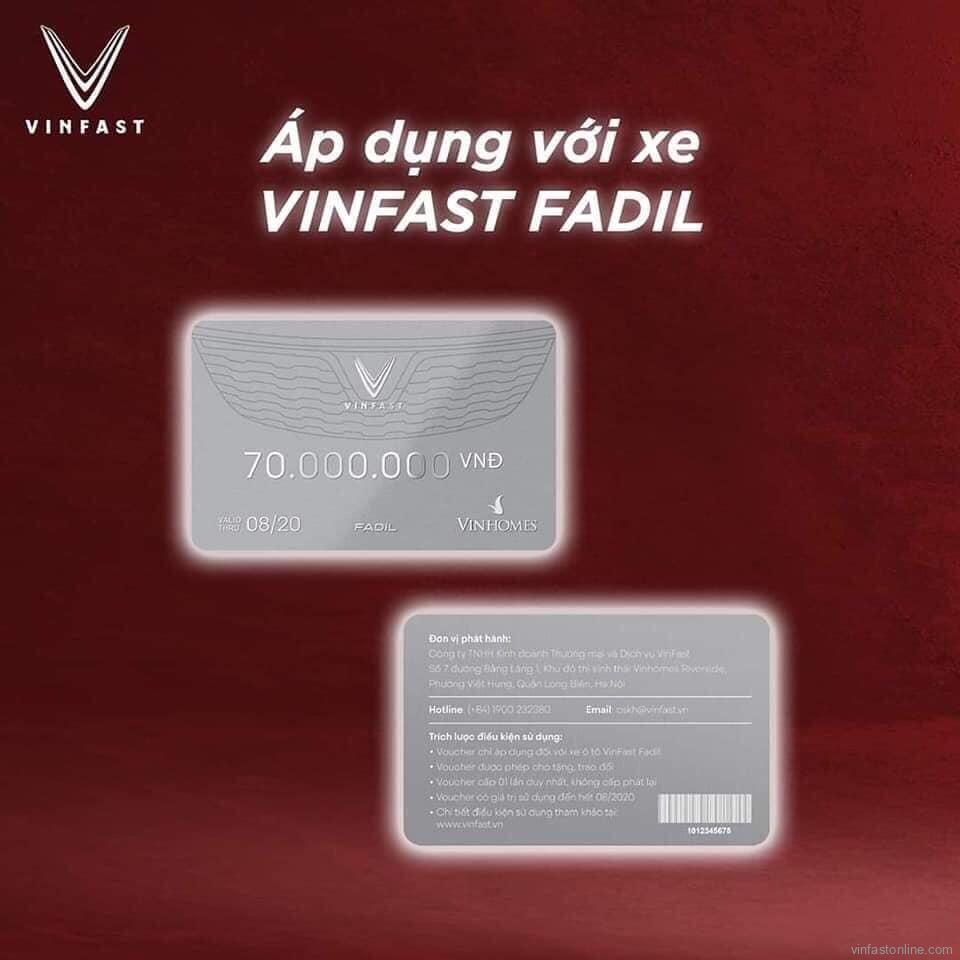 voucher VinFast Fadil