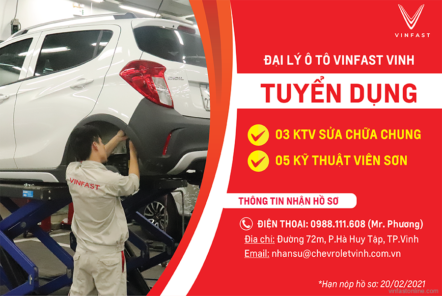 Vinfast Vinh Tuyen Dung Ky Thuat Vien Thang 1